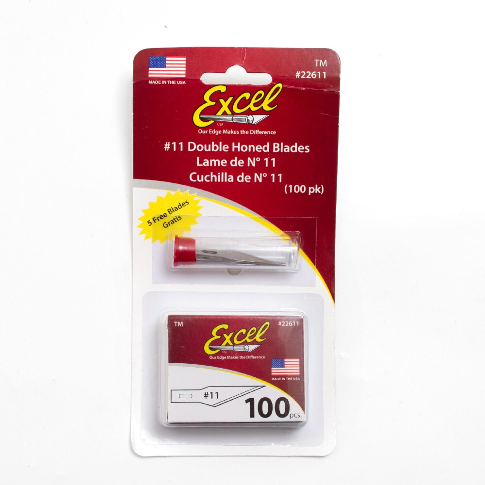 Excel, Blades, #11, Extra Sharp, 100 Pack